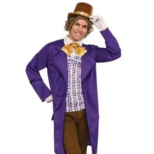 Men's Willy Wonka and the Chocolate Factory Deluxe Willy Wonka Costume